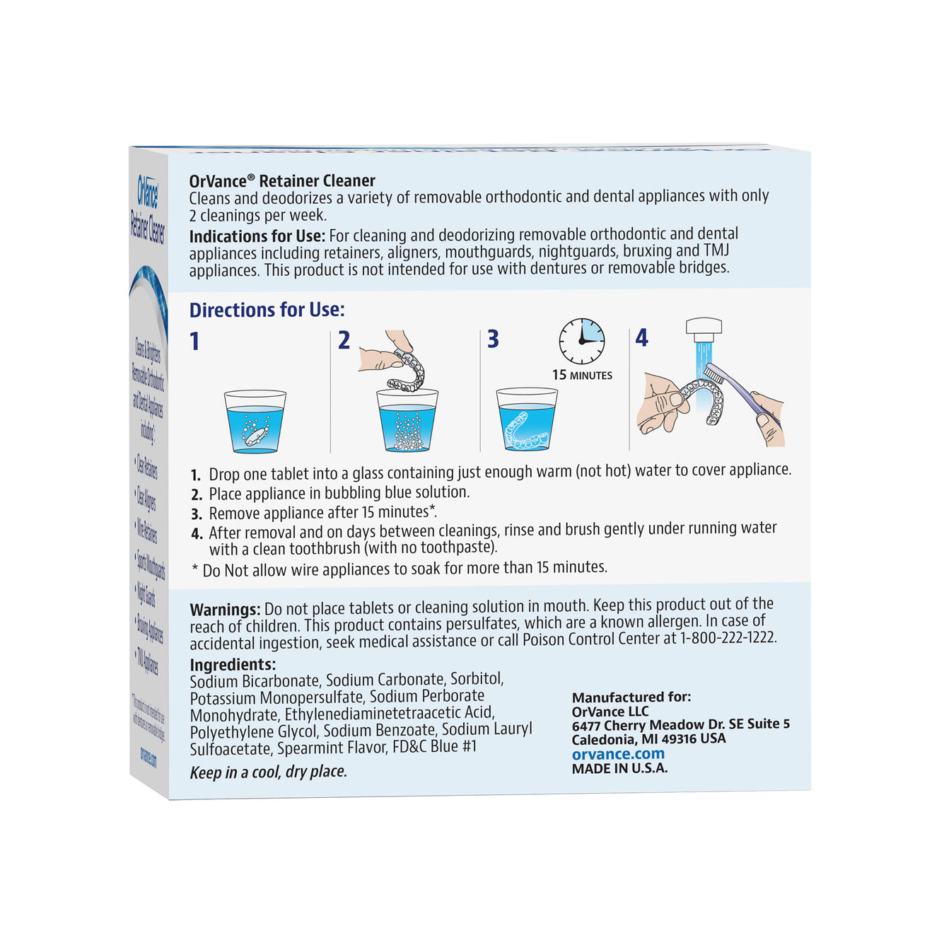 OrVance® Retainer Cleaner