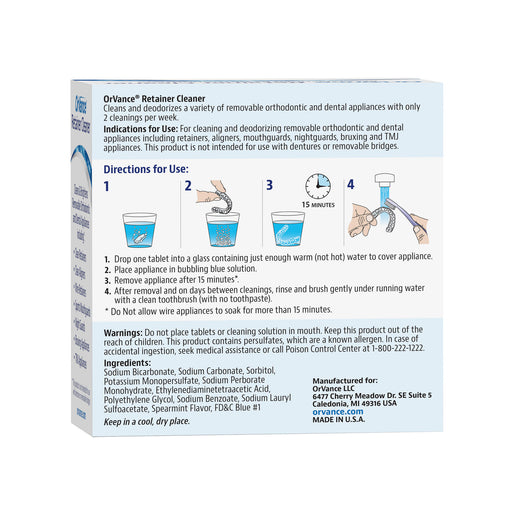 OrVance® Retainer Cleaner
